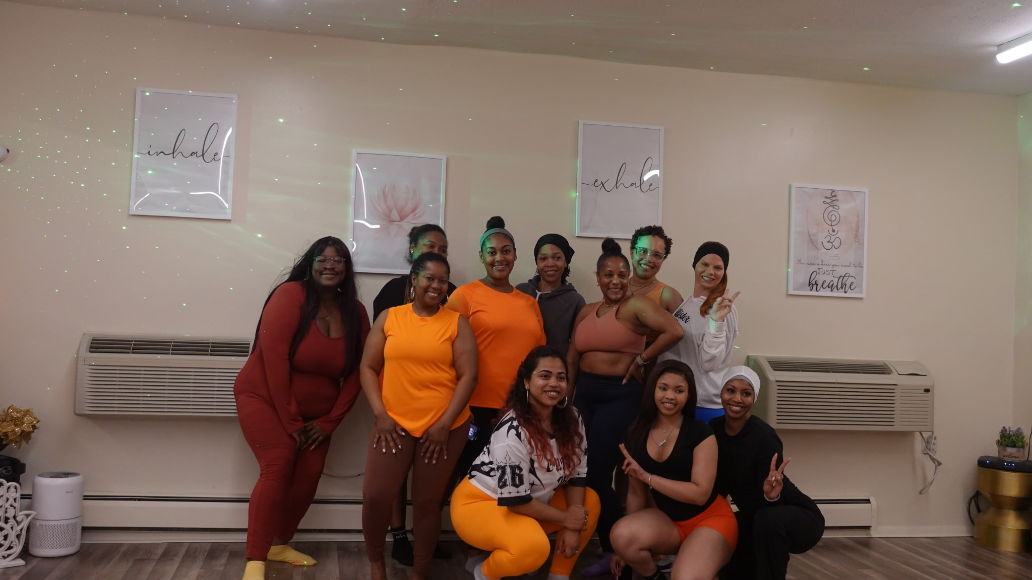 Soul In Space group yoga class